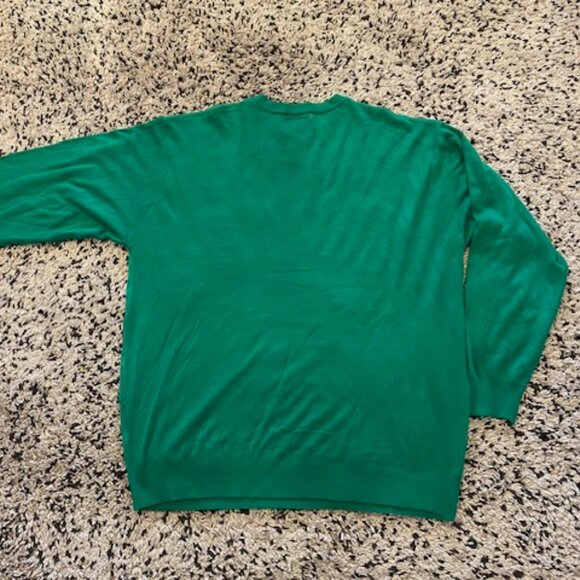 Novelty Christmas Sweater Tipsy Elves 'Birthday Boy" Green 4XL - Picture 10 of 10